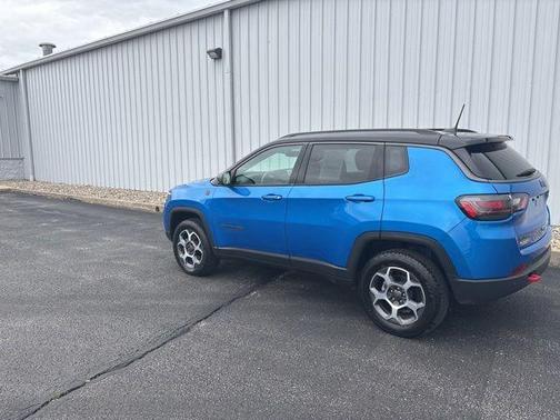 Laser Blue 2022 Jeep Compass Trailhawk
