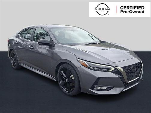 Gun Metallic 2023 Nissan Sentra SR