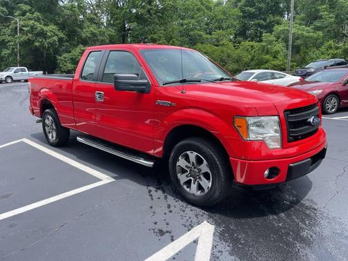 Red 2013 Ford F-150 STX