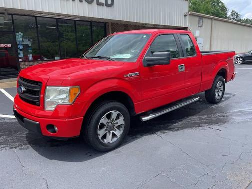 Red 2013 Ford F-150 STX