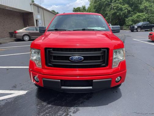 Red 2013 Ford F-150 STX