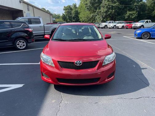 Burgundy 2009 Toyota Corolla LE