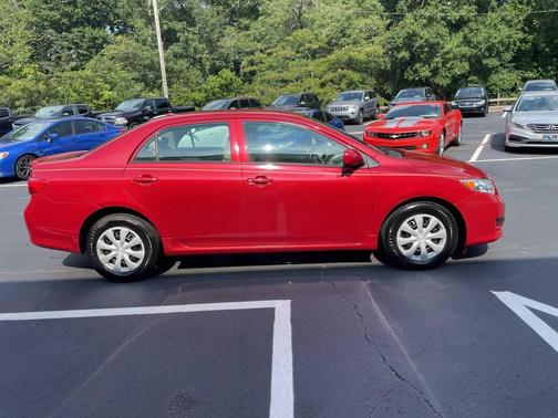 Burgundy 2009 Toyota Corolla LE