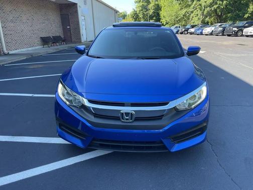 Blue 2017 Honda Civic LX-P