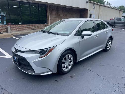 Silver 2020 Toyota Corolla LE