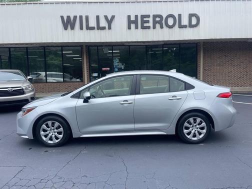 Silver 2020 Toyota Corolla LE