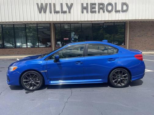 Blue 2019 Subaru WRX Premium