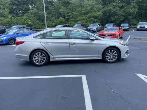 Silver 2015 Hyundai SONATA Sport