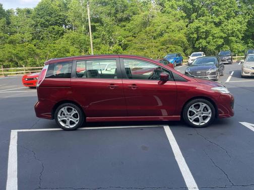 Burgundy 2010 Mazda Mazda5 Sport 4dr Mini Van 5A