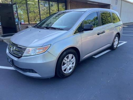 Silver 2013 Honda Odyssey LX