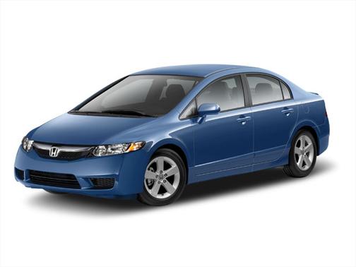 Blue 2010 Honda Civic LX-S