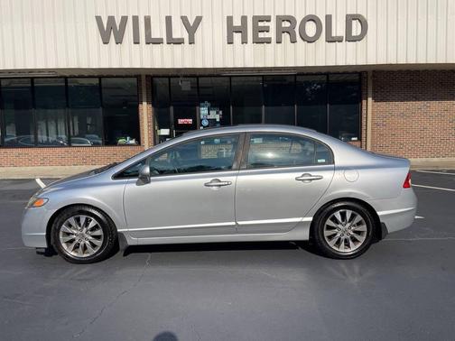 Silver 2009 Honda Civic EX-L
