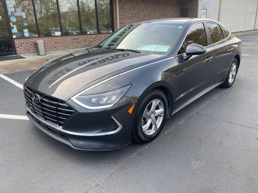 Gray 2021 Hyundai SONATA SE