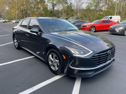 Gray 2021 Hyundai SONATA SE