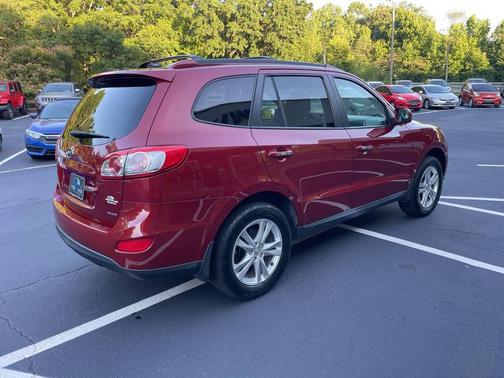 Burgundy 2012 Hyundai SANTA FE Limited