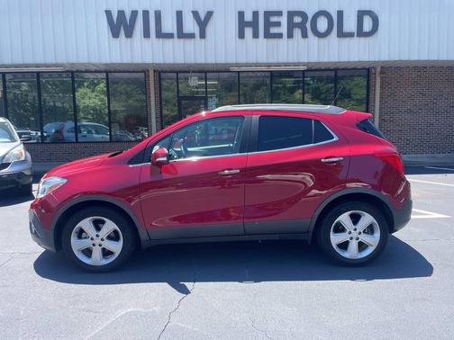 Burgundy 2016 Buick Encore Leather