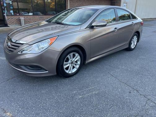 Tan 2014 Hyundai SONATA GLS
