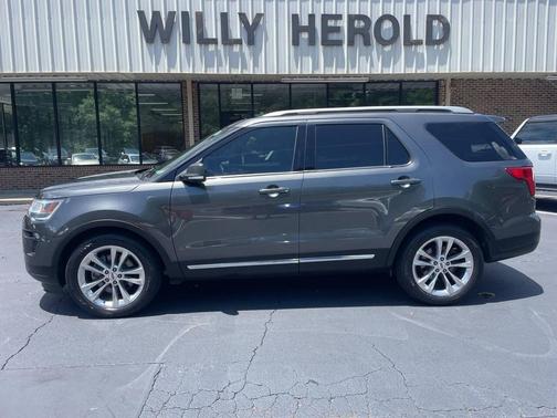 Gray 2019 Ford Explorer XLT 4dr SUV