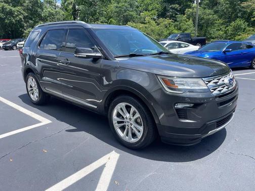 Gray 2019 Ford Explorer XLT 4dr SUV