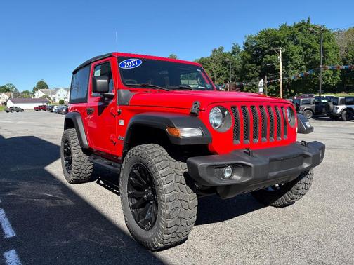Firecracker Red 2018 Jeep Wrangler Sport