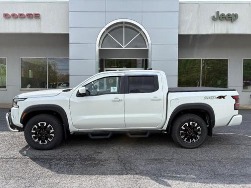 Glacier White 2023 Nissan Frontier PRO-4X
