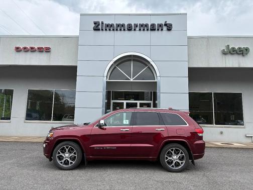 Velvet Red Pearlcoat 2020 Jeep Grand Cherokee Overland