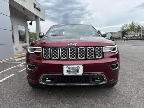Velvet Red Pearlcoat 2020 Jeep Grand Cherokee Overland