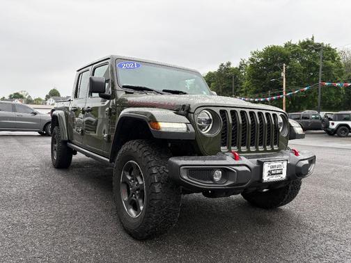 Sarge Green Clearcoat 2021 Jeep Gladiator Rubicon