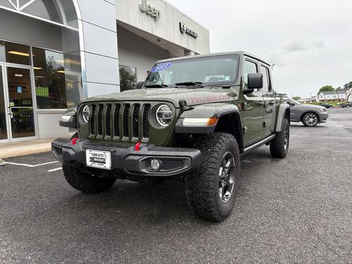 Sarge Green Clearcoat 2021 Jeep Gladiator Rubicon