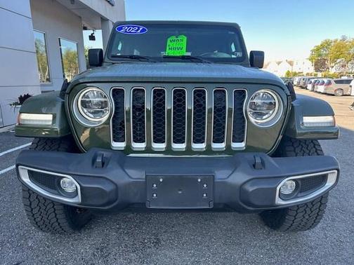 Sarge Green Clearcoat 2021 Jeep Wrangler Unlimited 4xe Sahara
