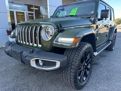 Sarge Green Clearcoat 2021 Jeep Wrangler Unlimited 4xe Sahara