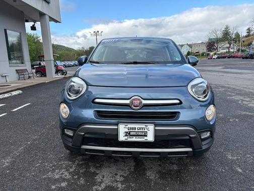 Blue Sky Metallic 2017 FIAT 500X Trekking