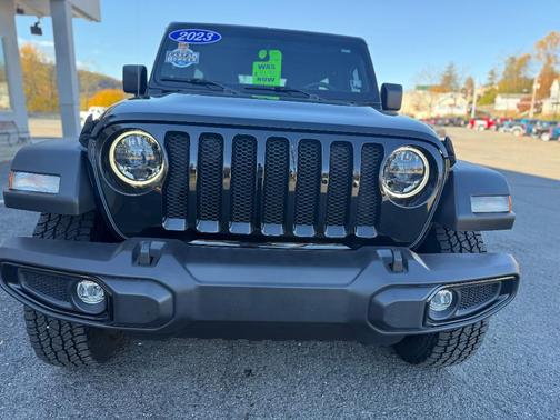 Black 2023 Jeep Wrangler Sport