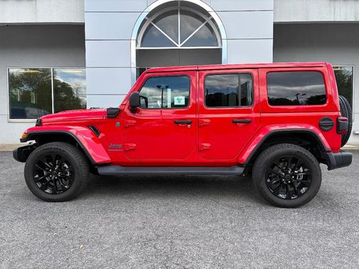 Firecracker Red 2025 Jeep Wrangler 4xe Sahara