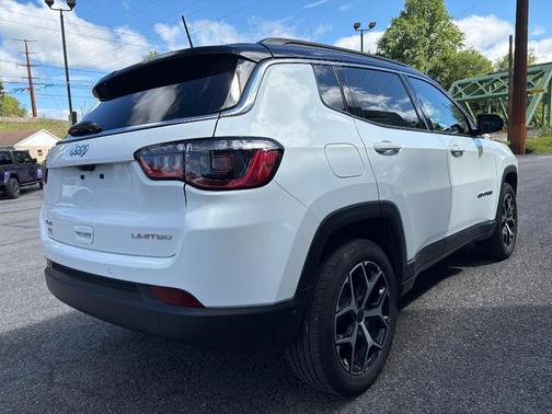 Bright White 2025 Jeep Compass Limited