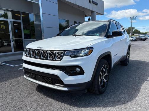 Bright White 2025 Jeep Compass Limited