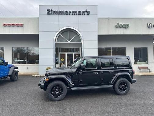 Black 2022 Jeep Wrangler Unlimited Sahara