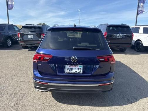 Atlantic Blue 2022 Volkswagen Tiguan 2.0T SE