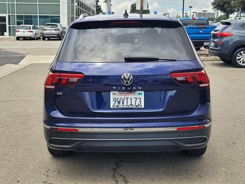 Atlantic Blue 2022 Volkswagen Tiguan 2.0T SE