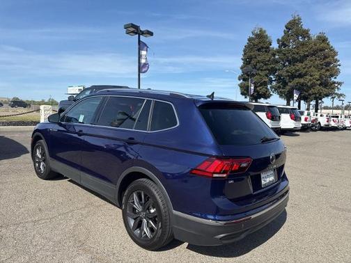 Atlantic Blue 2022 Volkswagen Tiguan 2.0T SE