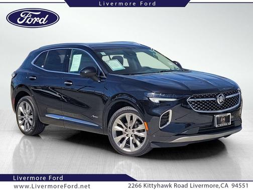 Ebony Twilight Metallic 2022 Buick Envision AWD Avenir