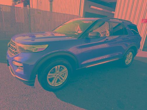 RAPID RED MET TINTED CC 2024 Ford Explorer XLT