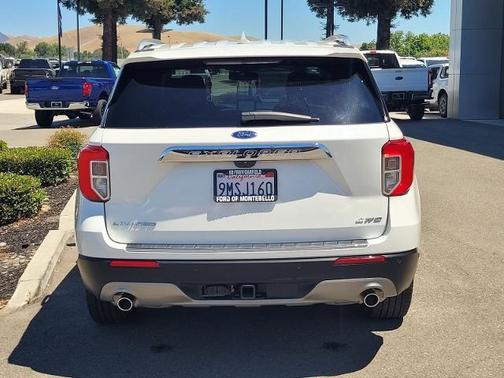 STAR WHITE MET TRI-COAT 2023 Ford Explorer LIMITED