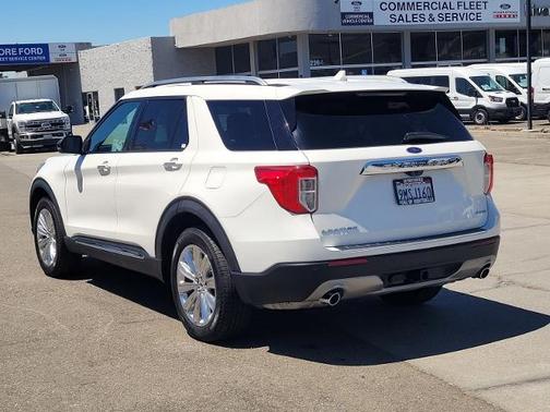 STAR WHITE MET TRI-COAT 2023 Ford Explorer LIMITED