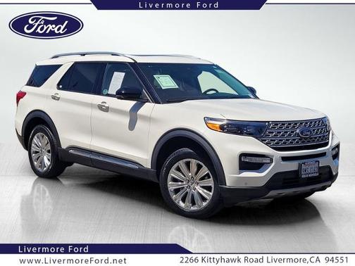 STAR WHITE MET TRI-COAT 2023 Ford Explorer LIMITED