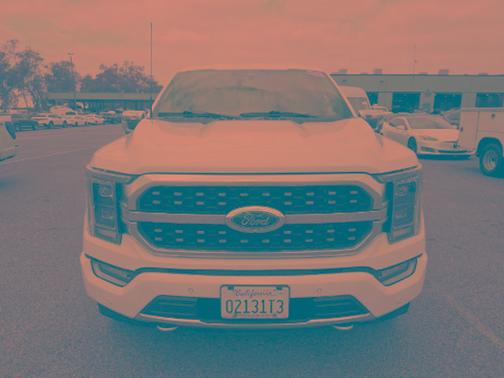 STAR WHITE METALLIC TRICOAT 2023 Ford F-150 PLATINUM