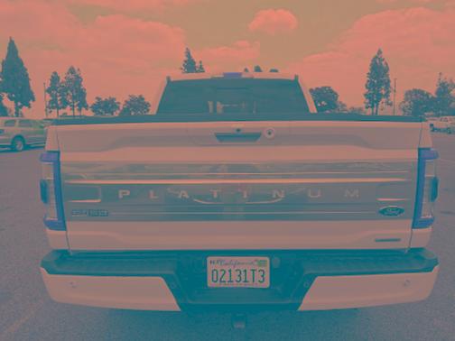 STAR WHITE METALLIC TRICOAT 2023 Ford F-150 PLATINUM