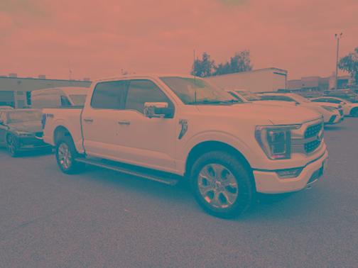 STAR WHITE METALLIC TRICOAT 2023 Ford F-150 PLATINUM