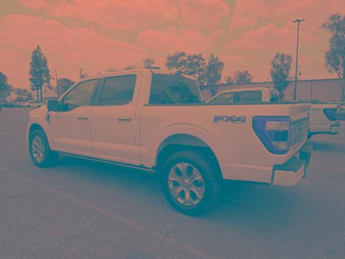 STAR WHITE METALLIC TRICOAT 2023 Ford F-150 PLATINUM