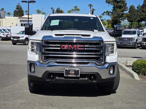 Summit White 2022 GMC Sierra 1500 SLT